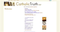 Desktop Screenshot of catholictruth.net